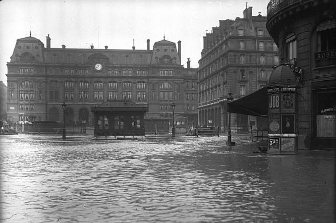 Fotojournalismus am Beispiel der Überschwemmung von Paris 1910