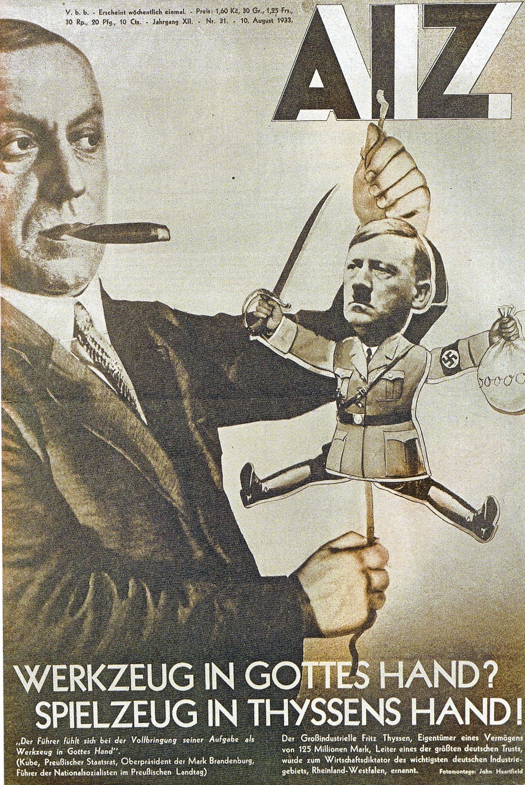 Videosonntag: John Heartfield (1891 – 1968)