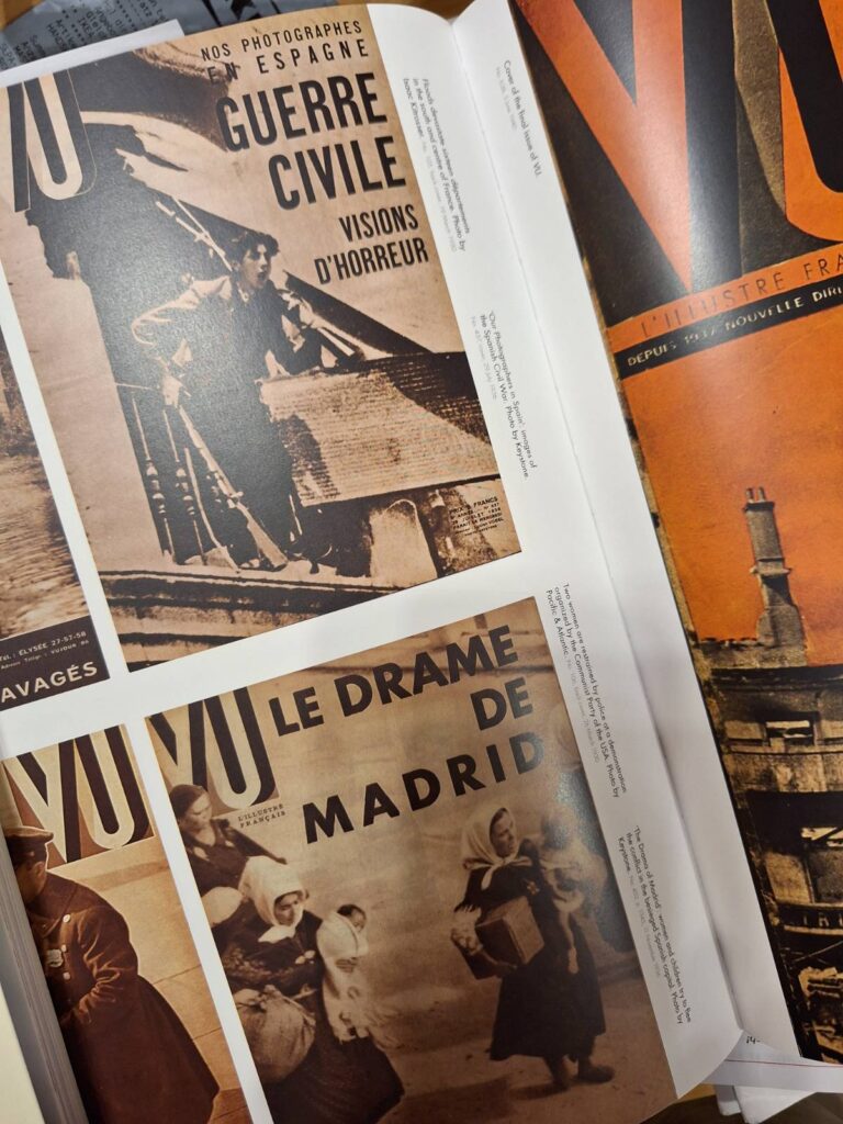 VU schickte nicht nur HCB nach Spanien, um über den Verlauf des Kriegs gegen die Faschisten zu berichten. (Quelle: VU - the story of a magazine that made an era)
